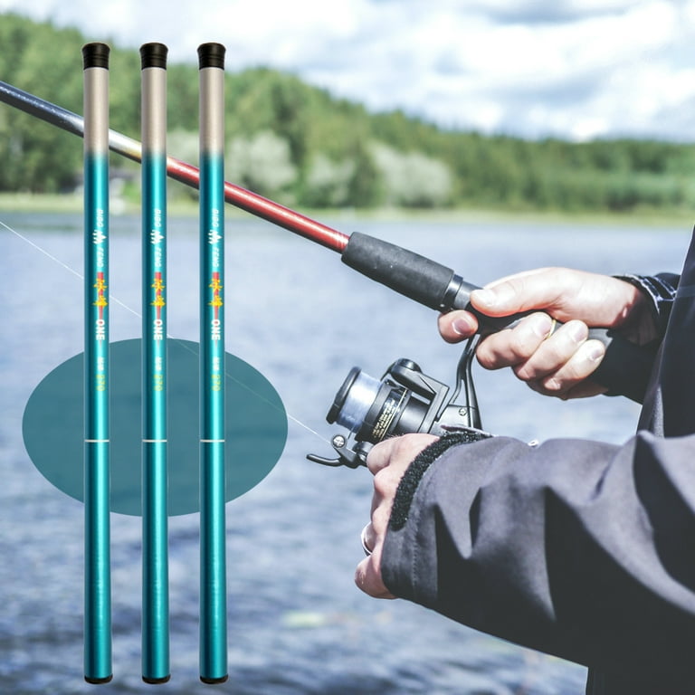 Light Lure Pole Angling Tackle With Solid Rod Tip Design For River Pond  Fishing Using