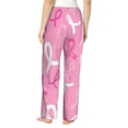 thumbnail image 6 of Pajama Pants Women, Breast Cancer Awareness A Sweatpants Soft Sleep Lounge Pants, Casual PJ Bottoms Pants with Pockets, 6 of 7