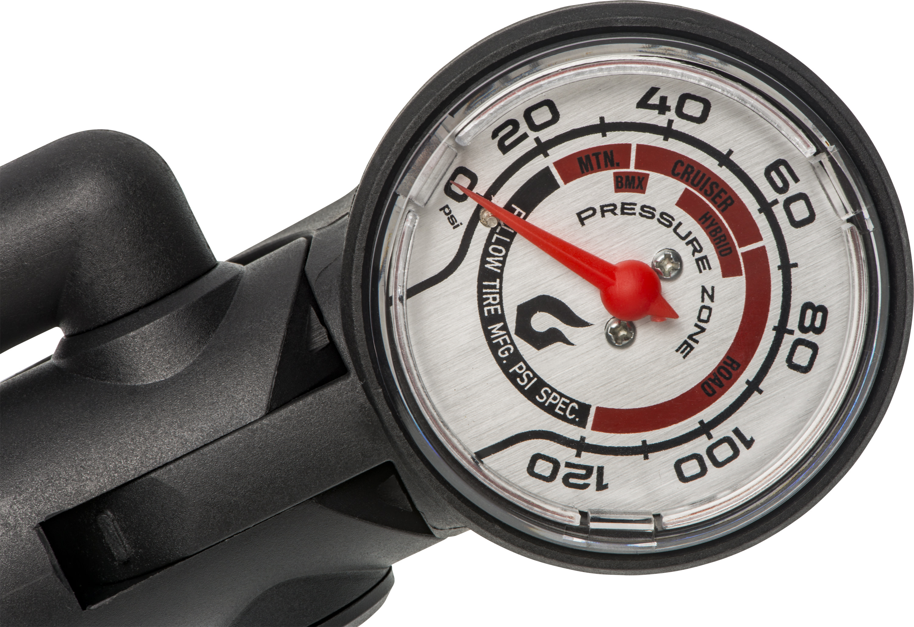 Blackburn Hybrid Bicycle Frame Pump with Pressure Gauge photo 5