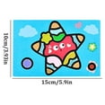 thumbnail image 2 of OUSITAID Plutyo Sand Painting Kit For Kids Complete Sand Painting Tool Colored Sand Paintings, 2 of 4