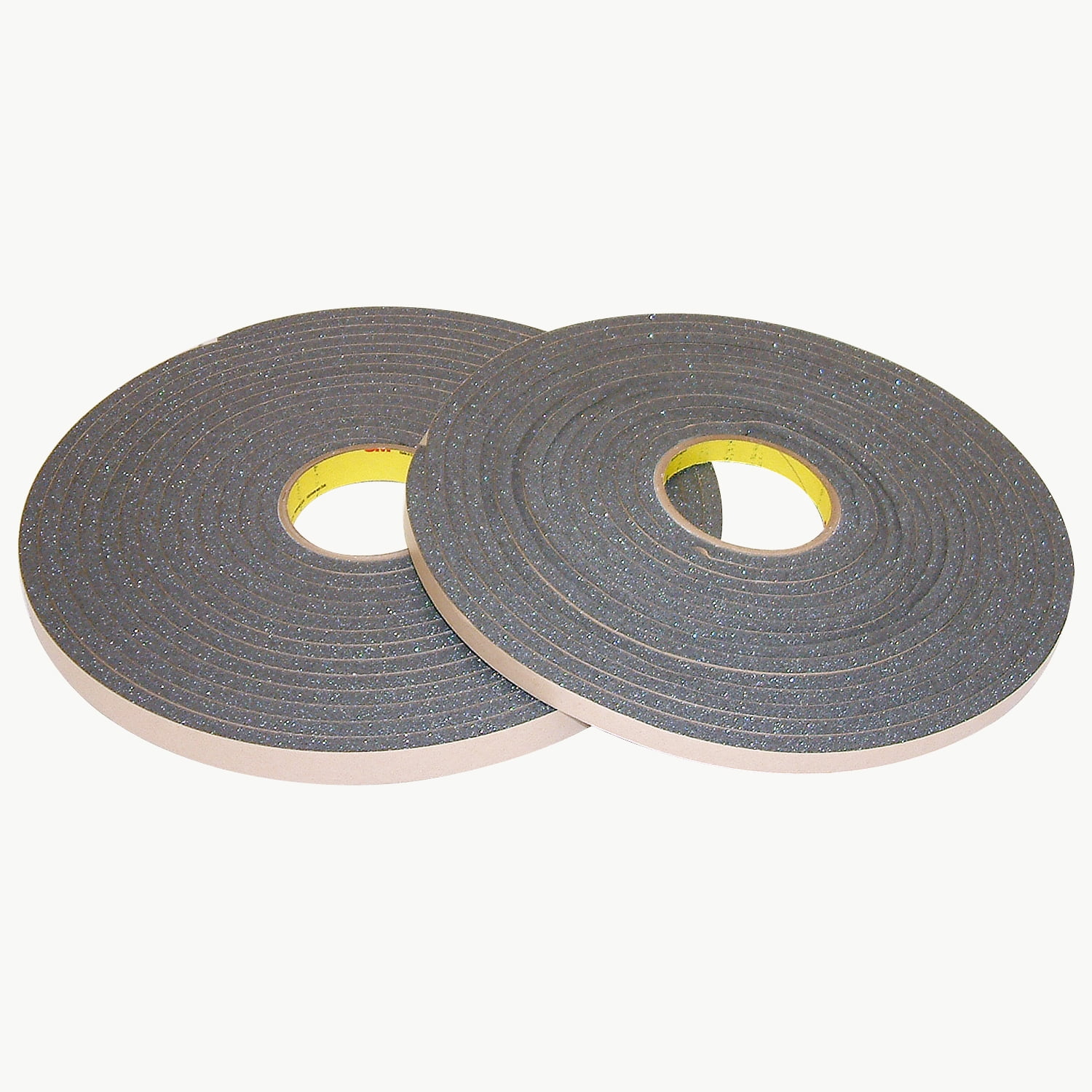 3M 4300 Series Urethane Foam Tape [Single-Sided, Open Cell]: 3/8 in. thick x 1/2 in. x 9 yds. (Grey)