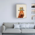 thumbnail image 3 of Fab Funky 'Cocker Spaniel Golden Beer Lover' Canvas Art, 3 of 3