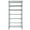 Black, variant on 7 Tier Metal Storage Shelves Wire Shelving Unit, 2450Lbs Capacity, Heavy Duty Adjustable Storage Rack With Leveling Feet, Wheels & Shelf Liners