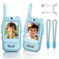 thumbnail image 1 of Vídeo: Walkie Talkies YUSSBCU recargables para niños de 3 a 12 años, 1 of 7