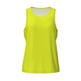 thumbnail image 4 of Haiem Yellow Men Workout Tank Top Gym Bodybuilding Sleeveless Muscle T Shirts Athletic Tank Breathable Workout Shirt-Medium, 4 of 9