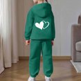 thumbnail image 4 of MEZZALL Outfit Sets Kids Fashion Cozy Long Sleeve Hoodie Sweatshirt And Matching Pants Girls Playful Printed Leisure Comfort Clothes Sets, 4 of 6