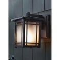 thumbnail image 2 of Home Decorators Collection Port Oxford 8.12 in. 1-Light Oil-Rubbed Chestnut Hardwired Outdoor Wall Light Lantern Sconce, 2 of 6