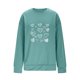 thumbnail image 5 of Xuyuer Valentine's Day Heart Print - Women's Loose Round Neck Long Sleeve Top for Casual Lover Themed Outfits, Cozy Seasonal Wear, Couple Matching Style & Romantic Gift Holiday Apparell, 5 of 5