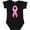 AB-Black, variant on Inktastic Breast Cancer Pink Awareness Ribbon Boys or Girls Baby Bodysuit