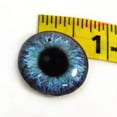 thumbnail image 4 of Purple and Teal Clockface Steampunk Glass Eyes, 4 of 10