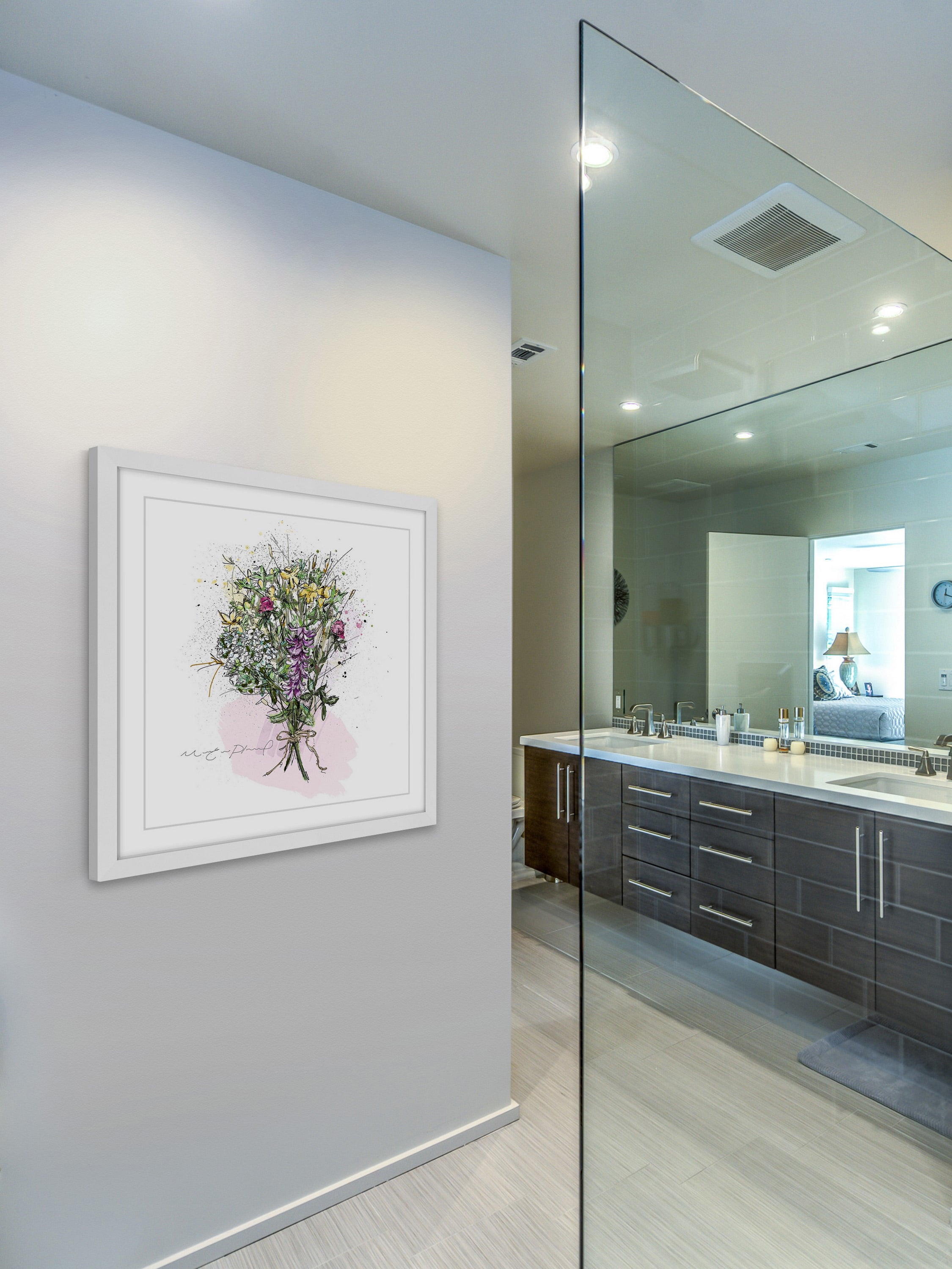 Marmont Hill Printed Floral & Botanical Flowers Framed Art Prints, by Marie-Eve Pharand