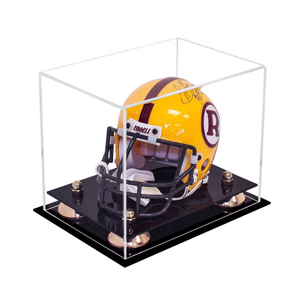 Mini Football Helmet Display Case (not full size) Better Display