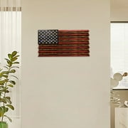 American Flag Challenge Display, Handmade Memorial Stand, Tabletop Coin Collection Rack, Multi-Layer