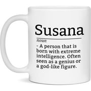 Susana Definition Mug, Susana Coffee Mug, Gift For Susana, 11oz Cup