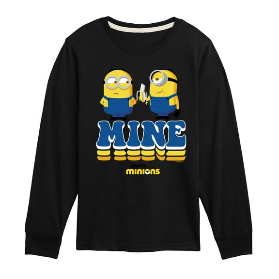 Despicable Me Minions - Mine Mine Mine - Toddler & Youth Long Sleeve Graphic T-Shirt