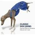 thumbnail image 3 of UOSIA Italian Greyhound Clothes Dog Denim Overalls Fashionable Puppy Jean Jacket, 3 of 6