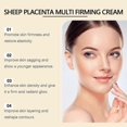 thumbnail image 4 of Sheep Placenta Multi Firming Cream Tightens Skin Anti-Aging Firming Cream, Skin Firming Wrinkle Reducing Cream, Skin Firming Rejuvenating Cream, Resto, 4 of 5