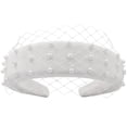 thumbnail image 1 of Pearls Headband Wedding Hairband Bridal Hair Accessory Wedding Costume Prop, 1 of 8