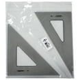 thumbnail image 1 of ALVIN AS810 8" & 10&QUOT; Jeu de TRIANGLE TRANSPARENT, 1 of 1