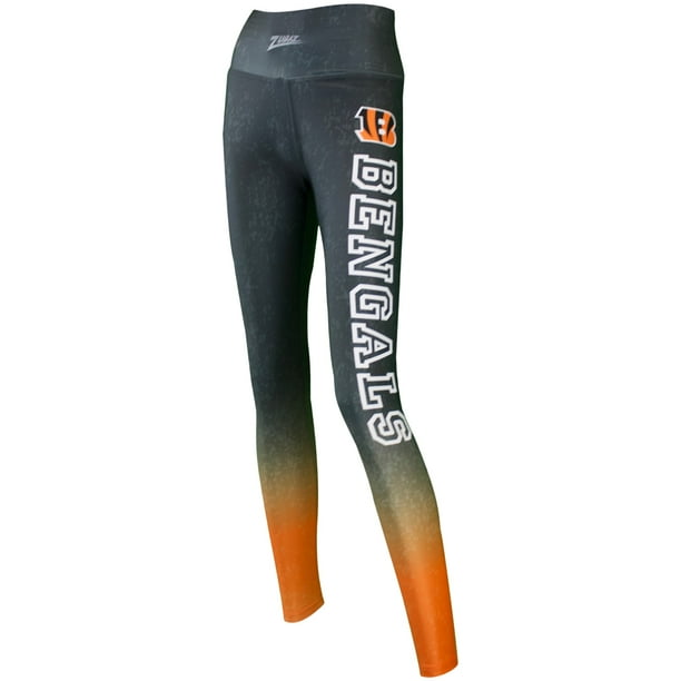 Cincinnati Bengals Zubaz Women's Gradient Leggings Black Walmart