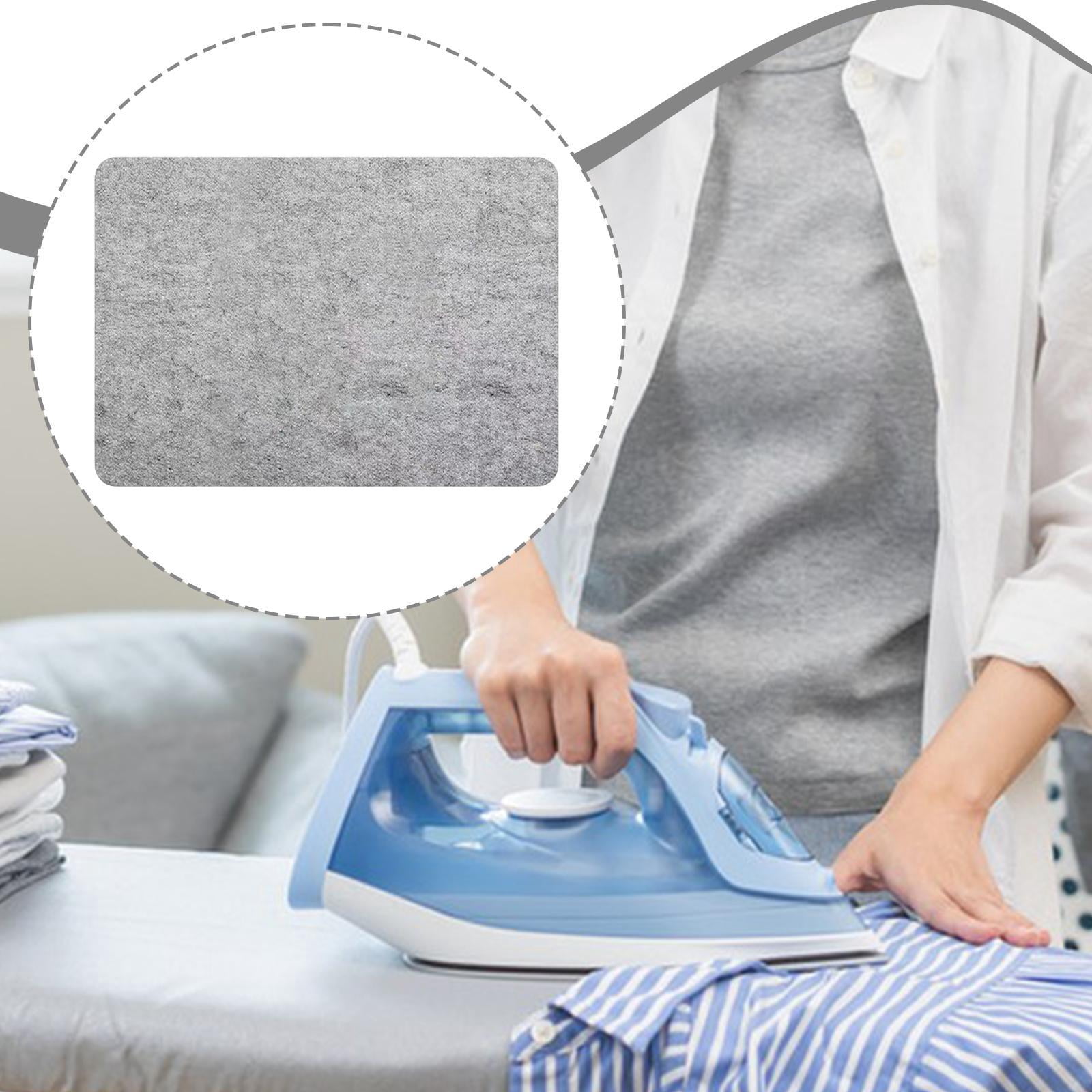 Baoblaze Felted Ironing Mat Accessory Pressing Mat for Notions Apartment Garment Work 34.3cmx43cm