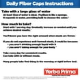 thumbnail image 3 of Yerba Prima Daily Fiber Caps Formula, 400 Capsules - Both Soluble and Insoluble - with Psyllium Seed Husks, Acacia Gum, Apple Fiber and More, 3 of 9
