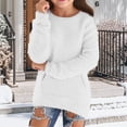thumbnail image 1 of LIJCC Chandail à Manches Longues Surdimensionné pour Filles, Col Rond, Tricot Douillet, Chaud et Confortable, Ample, Moelleux, Mode Décontractée, Automne, 1 of 4