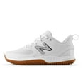 thumbnail image 4 of New Balance Women's Fresh Foam Velo V3 Fastpitch Softball Turf-Trainer Shoes White/White Medium 10, 4 of 5