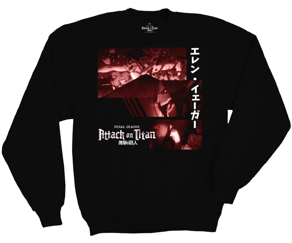 attack on titan crewneck