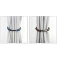 thumbnail image 7 of SPRING PARK Punch-Free Curtain Tie Backs Magnetic Rope Buckle Holder Tieback Clips Home Window, 7 of 7