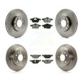 thumbnail image 1 of Transit Auto Front Rear Disc Brake Rotors and Semi-Metallic Pads Kit for Car Saab 9-5 K8S-101096, 1 of 11