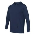 thumbnail image 2 of Anvil Unisex Light Terry Hood - NAVY - 3XL, 2 of 5
