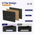 thumbnail image 4 of CONCETTA 13-Drawer Fabric Dresser, Tall Storage Tower Organizaton for Bedroom, Closet, Living Room, Black, 4 of 7