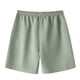 thumbnail image 4 of pstuiky Pantalones cortos de entrenamiento para hombre, Pantalones cortos deportivos informales de verano para hombre, con bolsillos y cordón, de cintura media Pantalones cortos cargo, 4 of 5