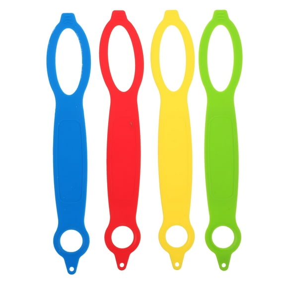 Worgeous Water Bottle Handles Red 4Pcs 10.2X1.8X0.1In