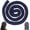 Navy Blue, variant on Fabufoli Spiral Lock Hair Tie Dreadlock Accessory Bendable Hair Ties for Women and Men Ponytail Holders Colorful Dreadlock Hair Tie Long Dreads Thick Curly Hair Holder (Blue Bronzing)