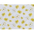 thumbnail image 2 of Zelouf Floral Pique Print  , Sewing, DIY, Crafts Fabric by the Yard, 159 Wht/yellow, 3 Yard, 2 of 2