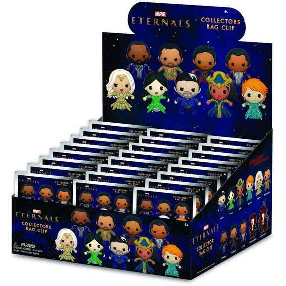 3D Figural Keyring Marvel Eternals Series 1 Mystery Box (24 Packs)