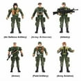 thumbnail image 4 of Mr. River Special Forces Combat Ages 3+ Action Figures, 4 inches, 12 Pieces, 4 of 8