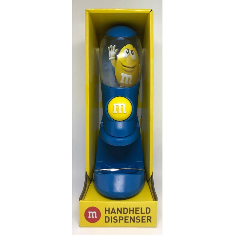 M&M's World Blue Handheld Dispenser Candy Dispenser New with Box
