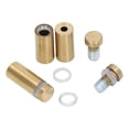 thumbnail image 3 of Tornillos separadores, 12 piezas Tornillos separadores de acero inoxidable para pared Letrero de pared Herrajes de montaje Separador de vidrio Clavo Muy recomendable, 3 of 12