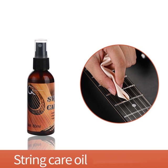 Danhjin Cleaning Tools Guitar Maintenance and Care Rust Oil for Strings80ML Cleaning Supplies