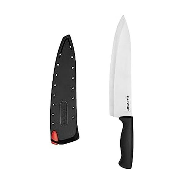 Farberware Set de cuchillos con triple remache (no requieren afilado) y utensilios de cocina, 22 piezas