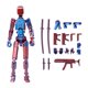 thumbnail image 5 of Robot móvil multiarticulado impreso en 3D Lucky-13 decoración del hogar simulada (rojo), 5 of 6