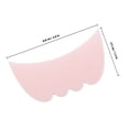 thumbnail image 2 of OUNONA 2Ud Herramienta De Asistente Para Maquillaje De Ojos Silicona Rosa Para Delineador Y Máscara, 2 of 8