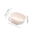 thumbnail image 3 of Silicone Mini Loaf Pans, Non Stick Reusable Baking Cups for Air Fryer, Molds for Baking Brownies, Cakes and More, 3 of 5