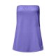 thumbnail image 3 of Recortada camisetas sin mangas para las mujeres Mujeres adecuado Color a juego sin tirantes Bandeau sin mangas verano vacaciones suelta vacaciones Top camisa blusa mujeres Top (Purple, XXL), 3 of 5