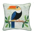 thumbnail image 3 of Outdoor Decor Laguna Toucan Throw Pillow, Multi, 18" x 18", 3 of 5