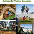 thumbnail image 7 of Sleeping Pad for Camping, 6" Extra-Thick Reinforced Camping Sleeping Pad with Pillows & Built-in Foot Pump, Ultralight Self Inflating Air Mattress Mat for Tent Hiking Essentials Gear, 7 of 7