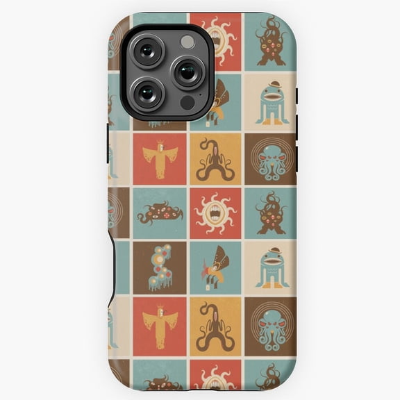 The Lovecraftian Squares Phone Case for iPhone 16 15 14 13 12 11 Pro Max M5907395